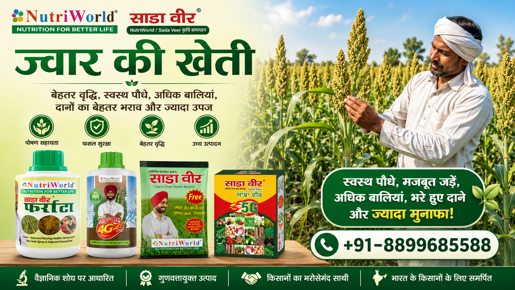 ज्वार की खेती